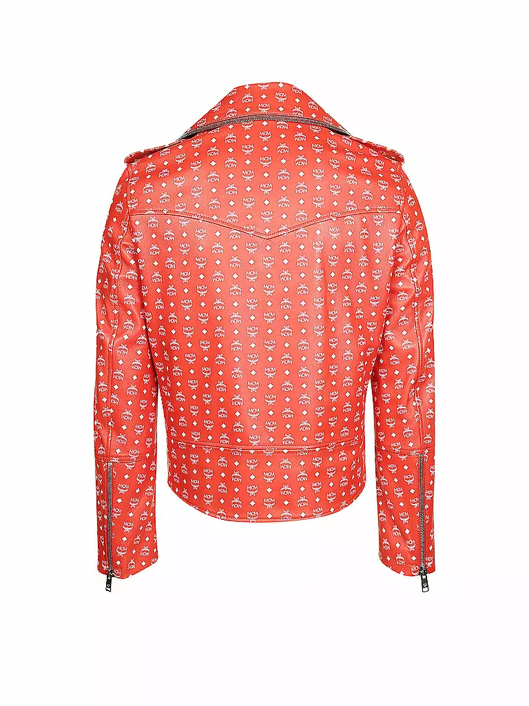 MCM | Lederjacke | rot