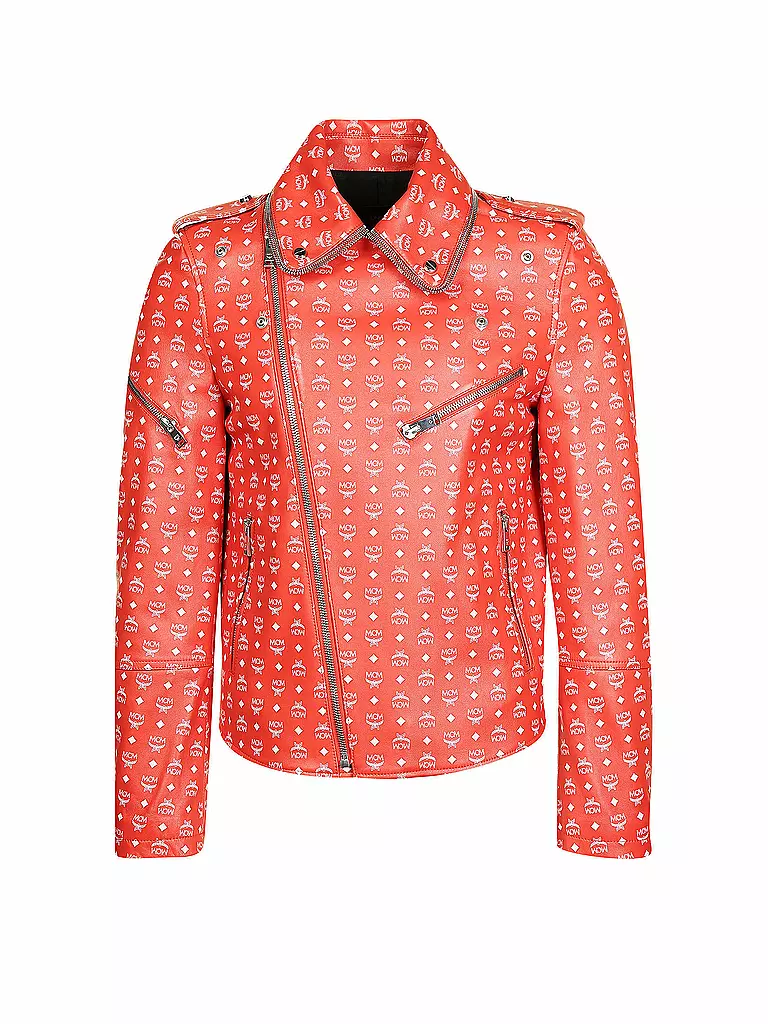 MCM | Lederjacke | rot