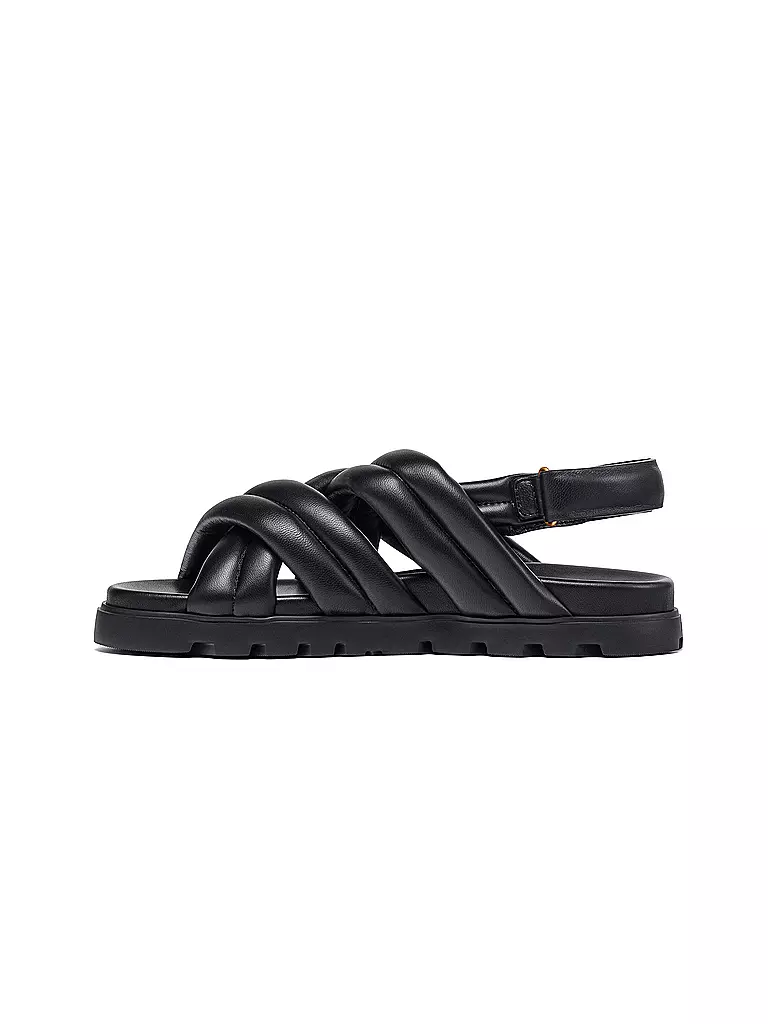 MCM | Ledersandalen  | schwarz