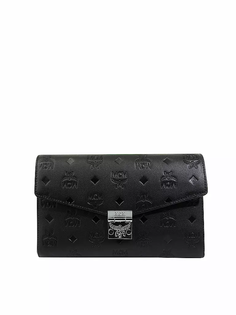 MCM | Ledertasche - Crossbody/Clutch "Mille" S | schwarz