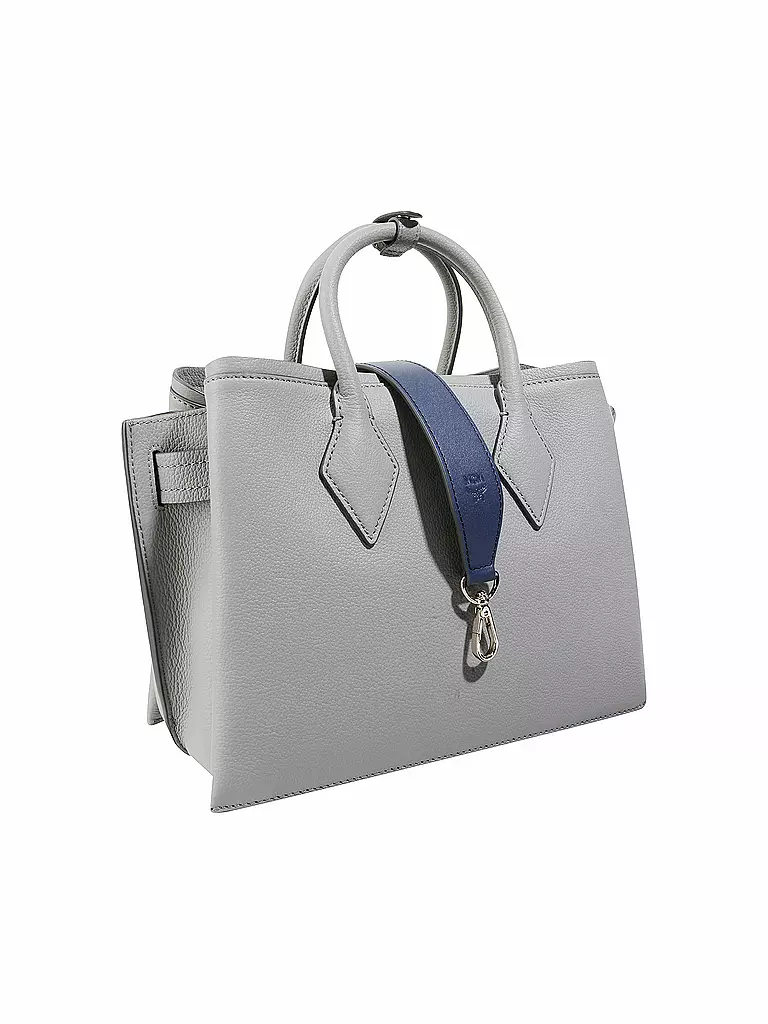 MCM | Ledertasche - Henkeltasche "Neo Milla" M | grau