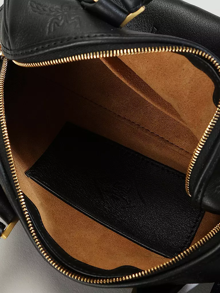 MCM | Ledertasche - Henkeltasche ELLA Small | schwarz