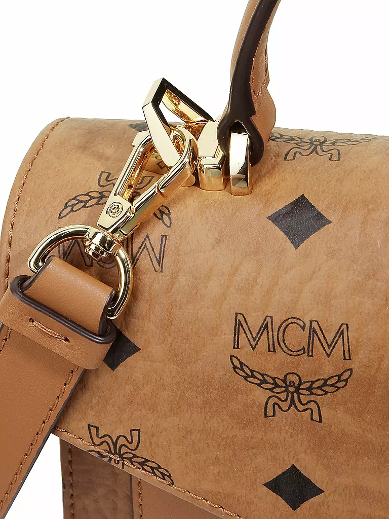 MCM | Ledertasche - Henkeltasche PATRICIA VISETOS S | braun