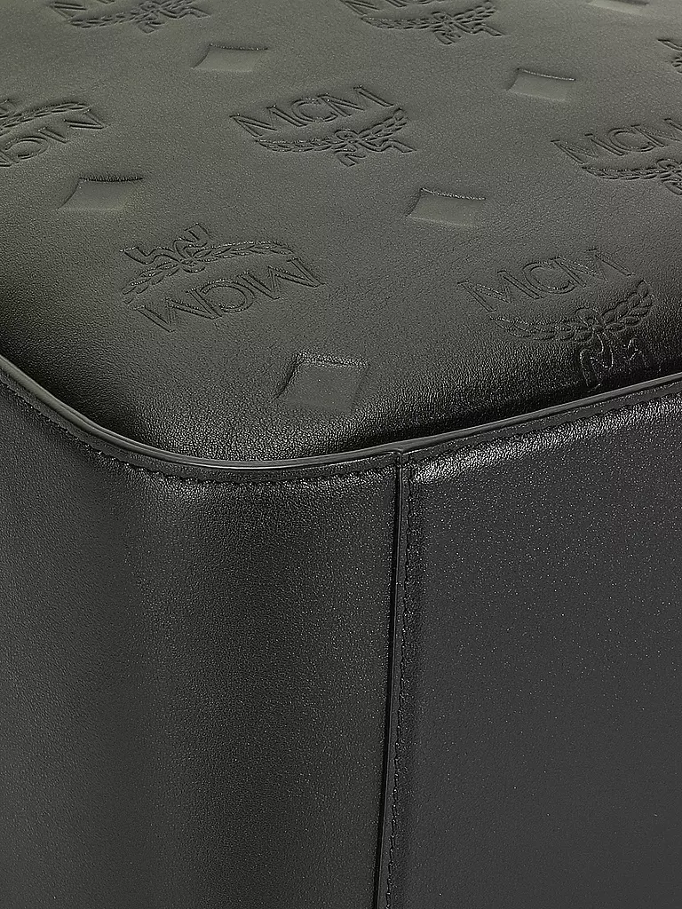 MCM | Ledertasche - Hobo AREN Large  | schwarz