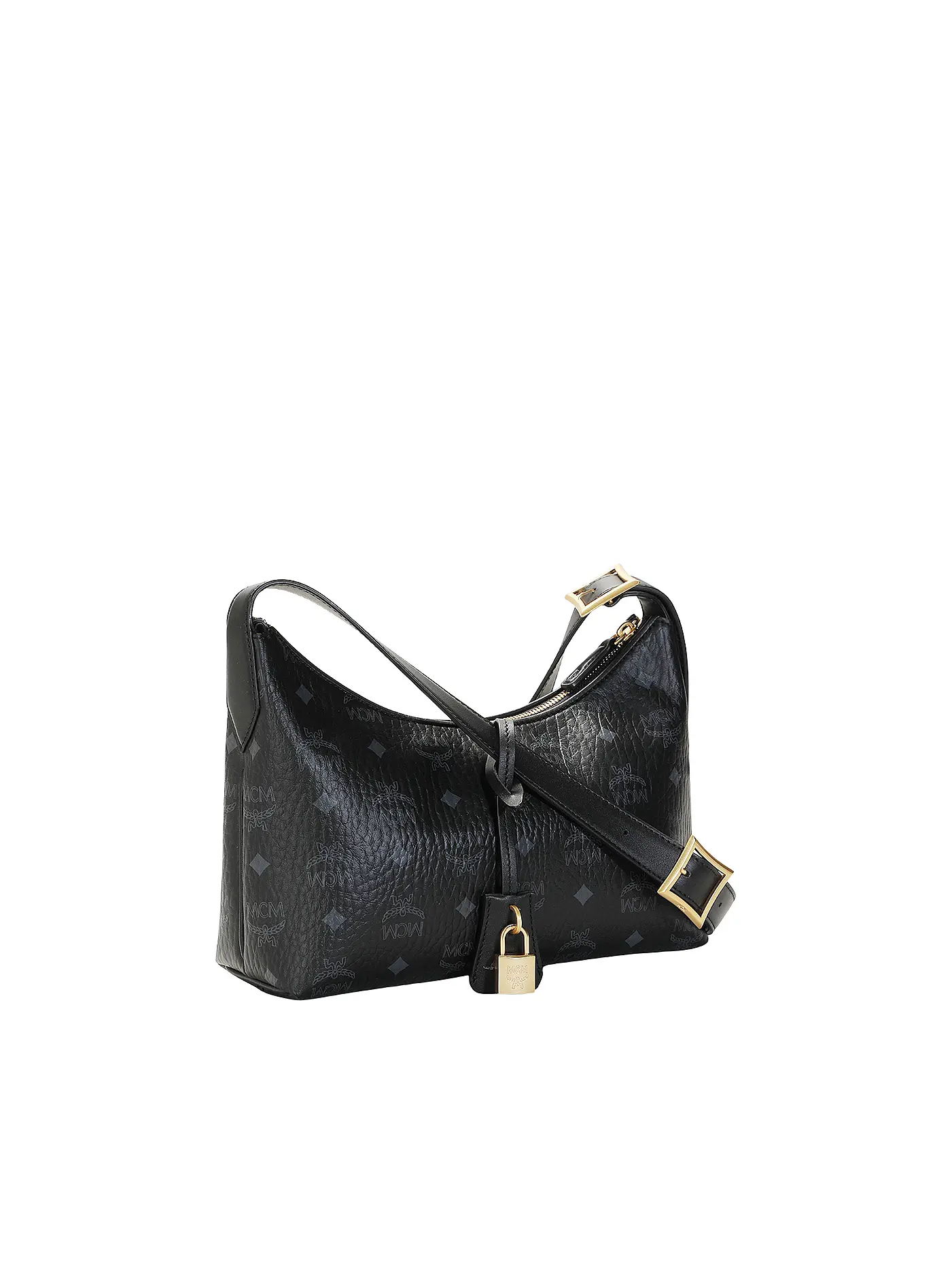 MCM | Ledertasche - Hobo AREN | schwarz