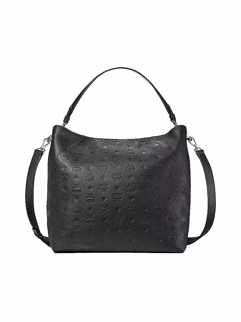 MCM | Ledertasche - Hobo Bag KLARA L | schwarz