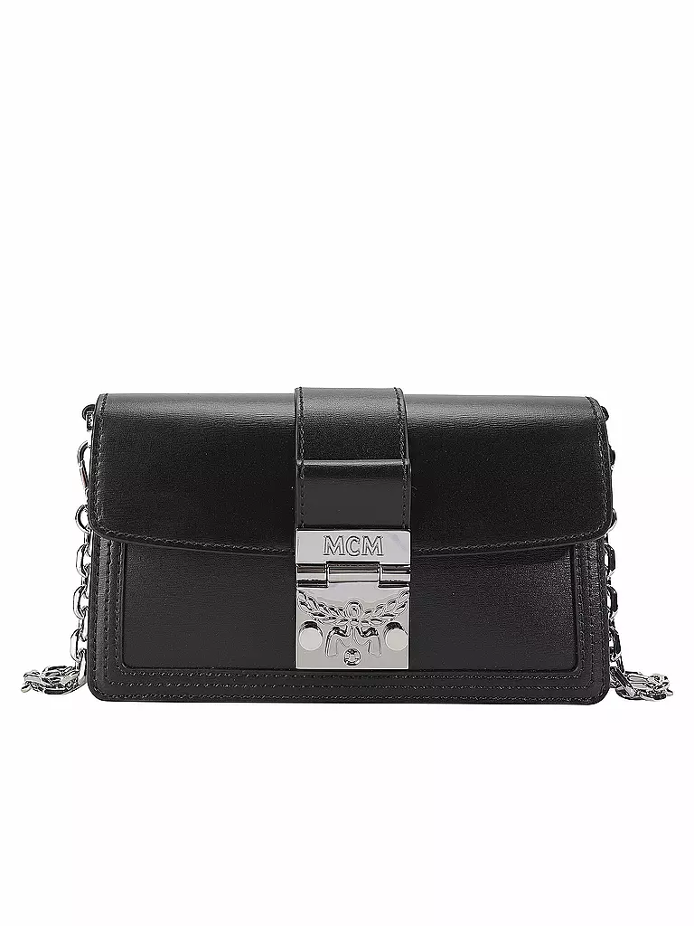 MCM | Ledertasche - Mini Bag Gretl | schwarz