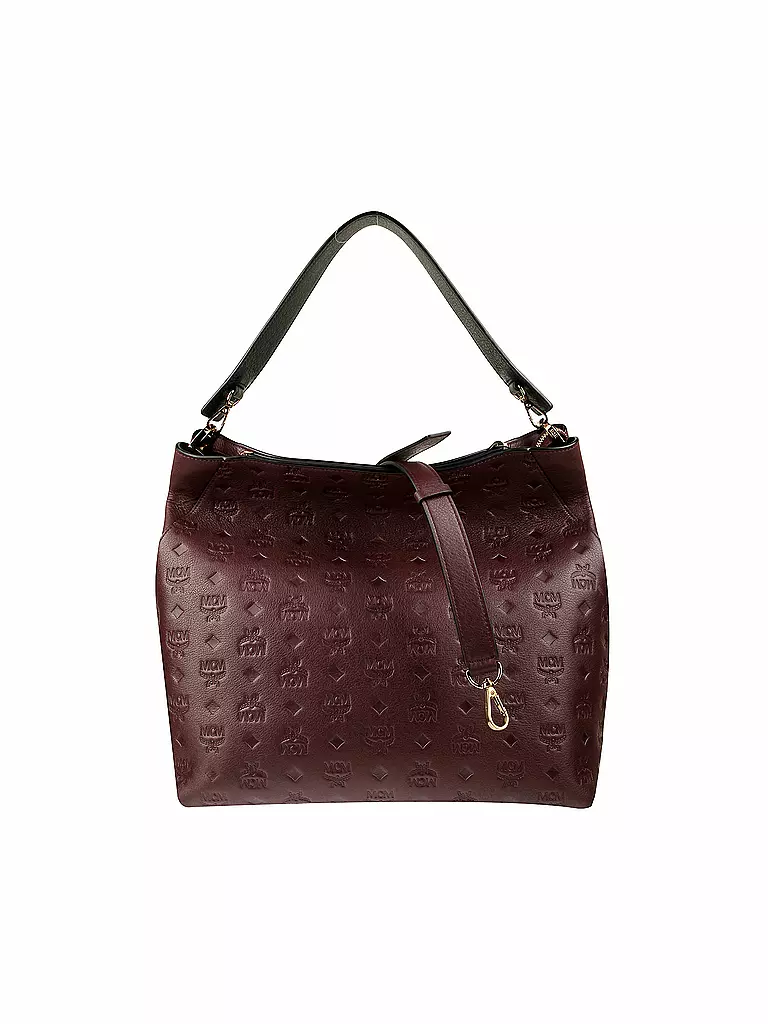 MCM | Ledertasche - Schultertasche "Klara"  | rot