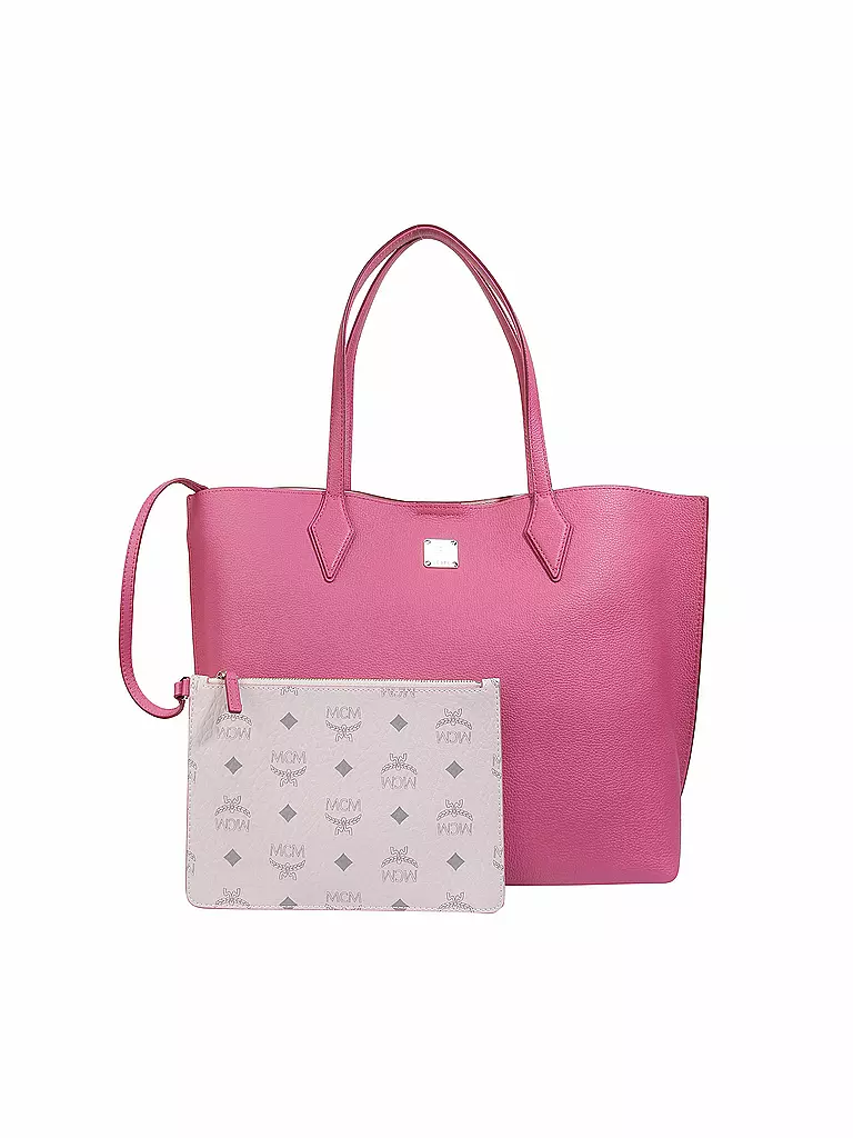 MCM | Ledertasche - Shopper Yris M | pink