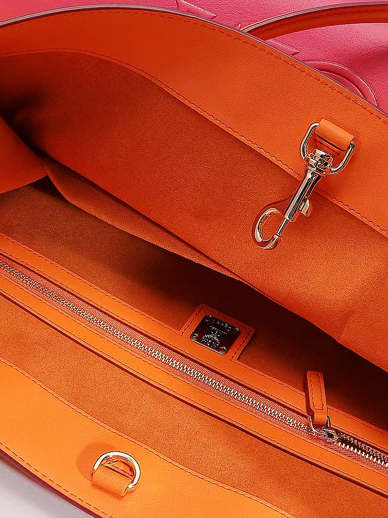 MCM | Ledertasche - Tote Bag MÜNCHEN Large | orange