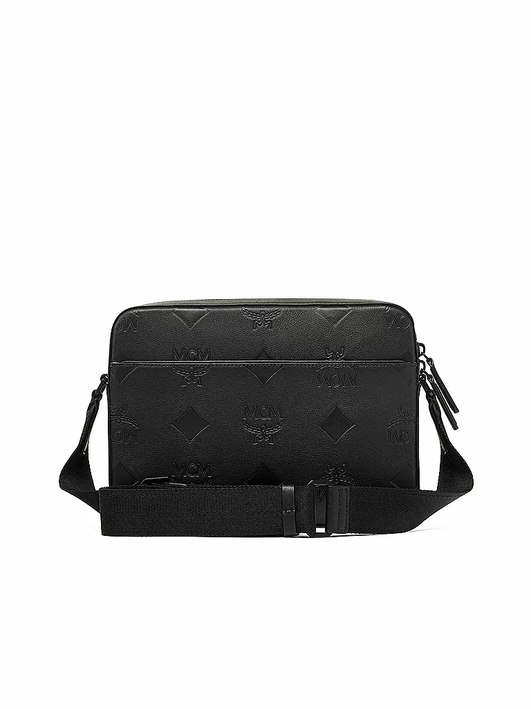 MCM | Ledertasche - Umhängetasche AREN Medium | schwarz