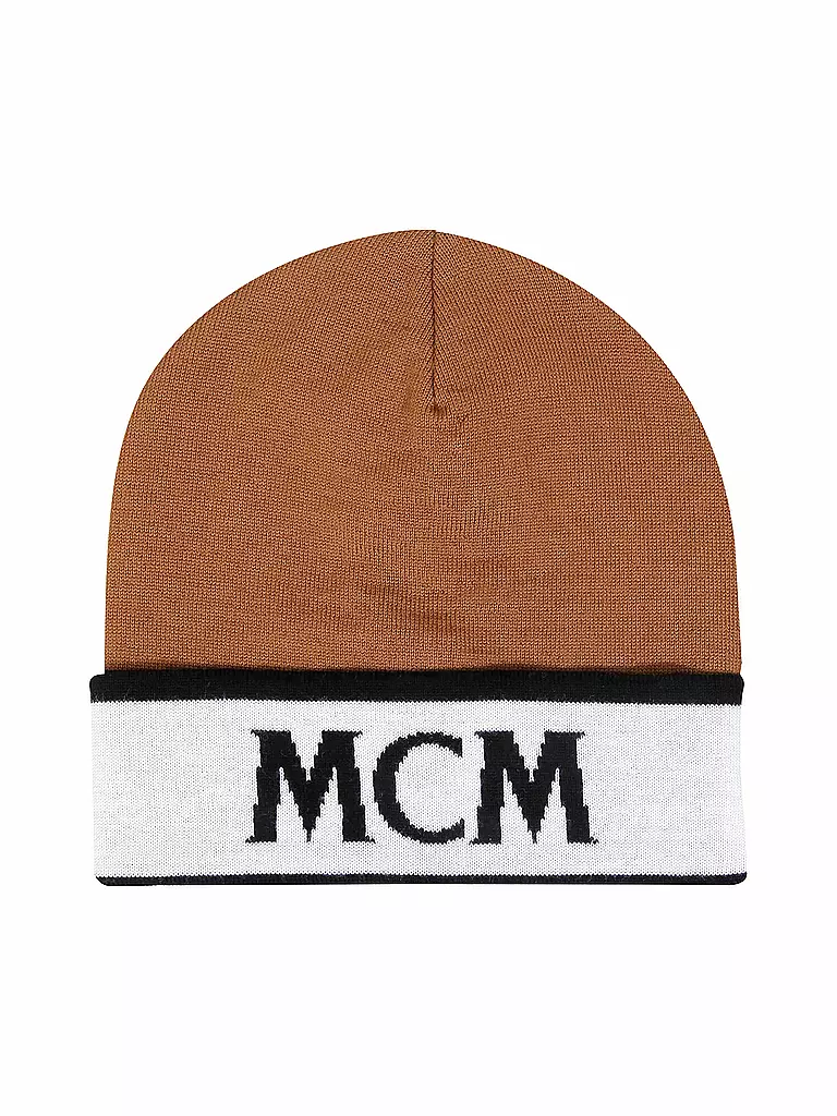 MCM | Mütze - Haube " Monogram " | braun