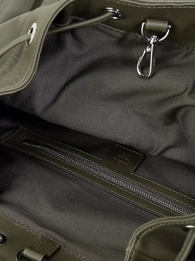 MCM | Rucksack Brandenburg Monogram | grün