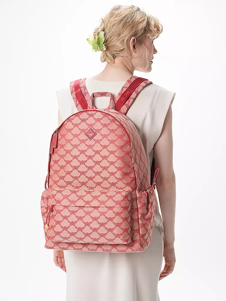 MCM | Rucksack LAURETOS VALENTINE Medium | rot