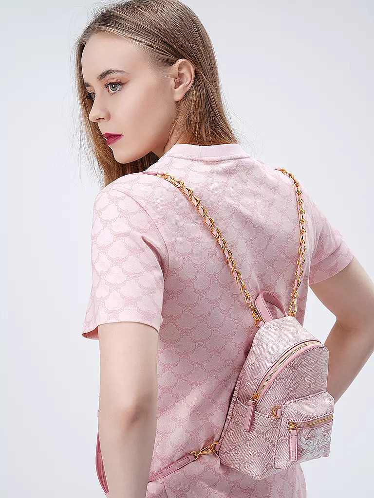 MCM | Rucksack STARK Mini | rosa