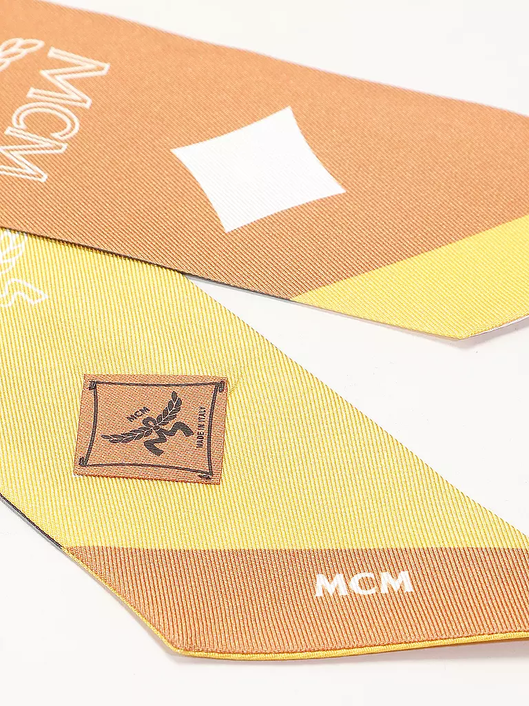 MCM | Seidenschal | camel