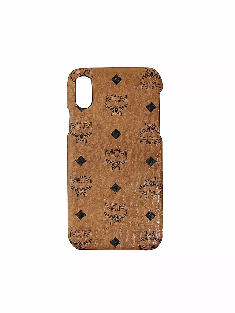 MCM | Smartphone Case fü IPhone X "Visetos" | braun
