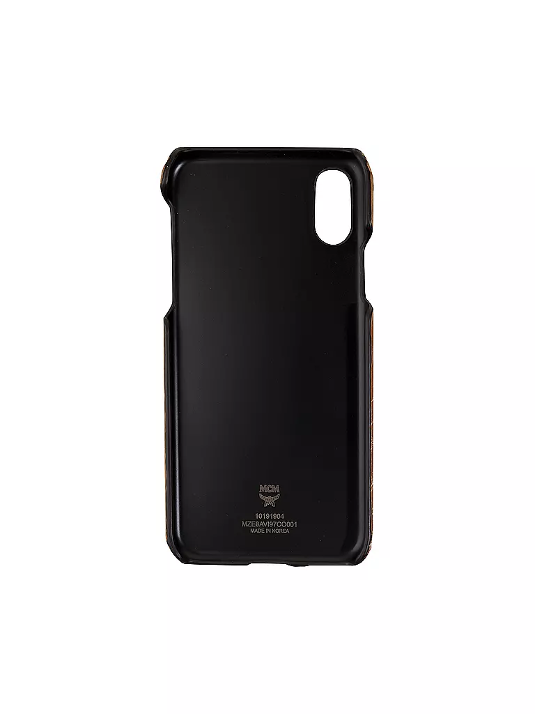 MCM | Smartphone Case fü IPhone X "Visetos" | braun