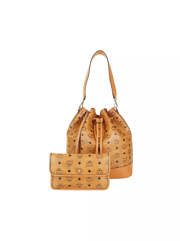 MCM | Tasche - Bucket Bag DESSAU L | braun