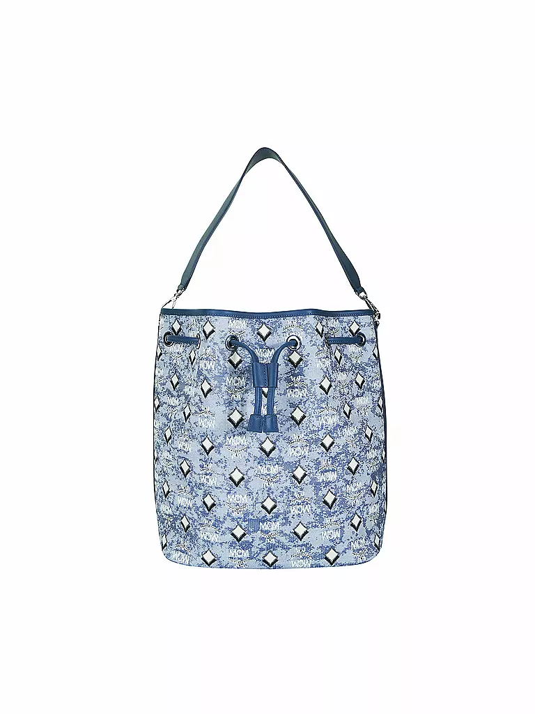 MCM | Tasche - Bucket Bag Dessau Large  | blau