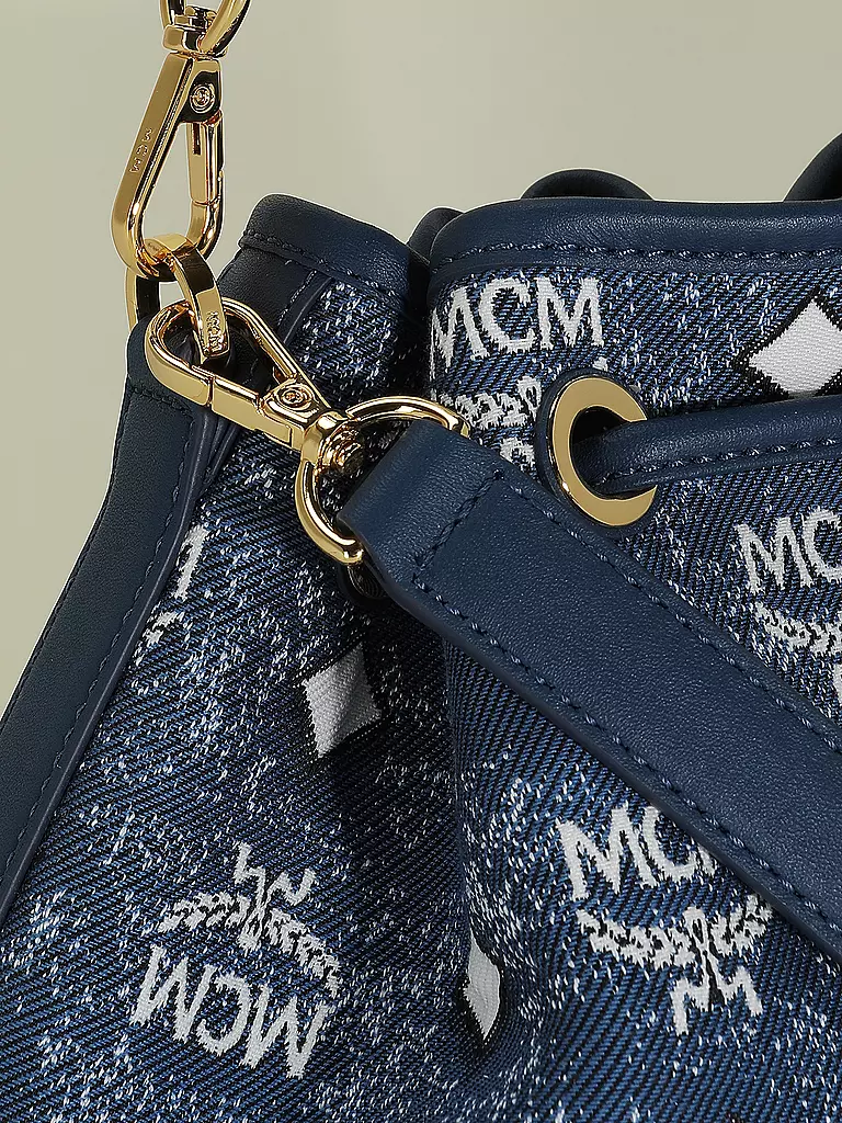 MCM | Tasche - Bucket Bag DESSAU Medium  | blau