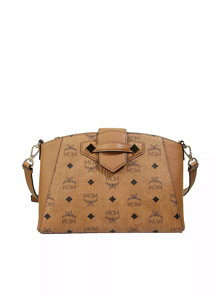 MCM | Tasche - Crossbody Essentiel Visetos S | braun