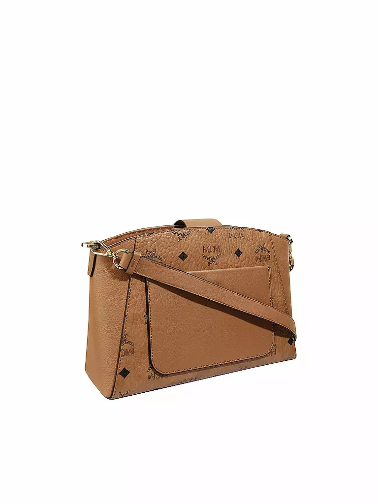 MCM | Tasche - Crossbody Essentiel Visetos S | braun
