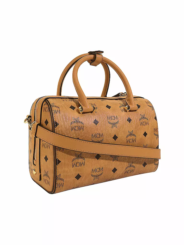 MCM | Tasche - Henkeltasche Essential Visetos Boston  | braun