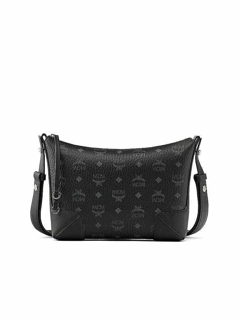 MCM | Tasche - Hobo Bag Klara M Visetos | schwarz