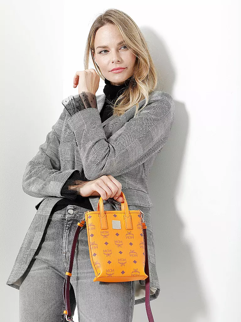 MCM | Tasche - Mini Bag ESSENTIAL VISETOS  | orange
