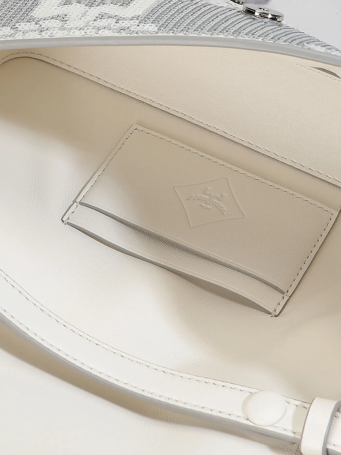 MCM | Tasche - Mini Bag HIMMEL | silber
