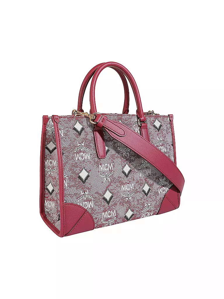 MCM | Tasche - Shopper Vintage Jacquard  | rot