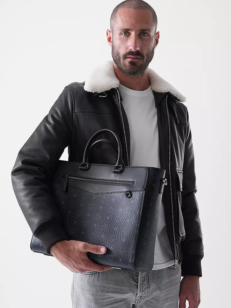 MCM | Tasche - Tote Bag  DIAMOND VI  | schwarz