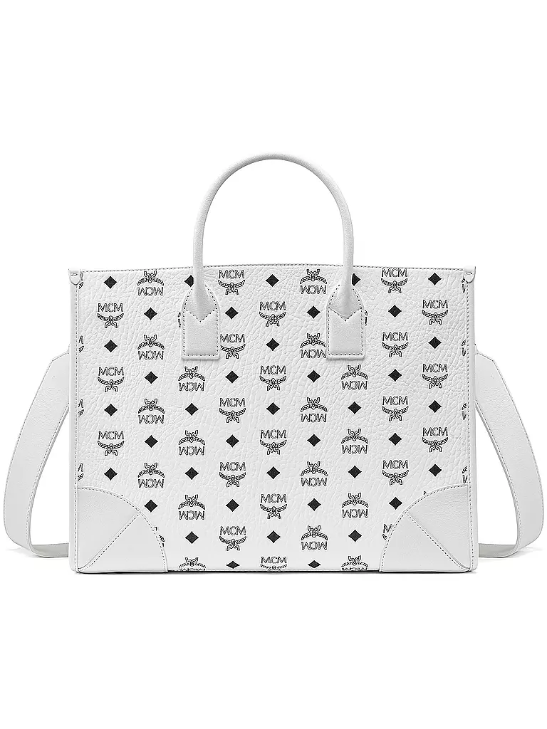 MCM | Tasche - Tote Bag MÜNCHEN L | weiss