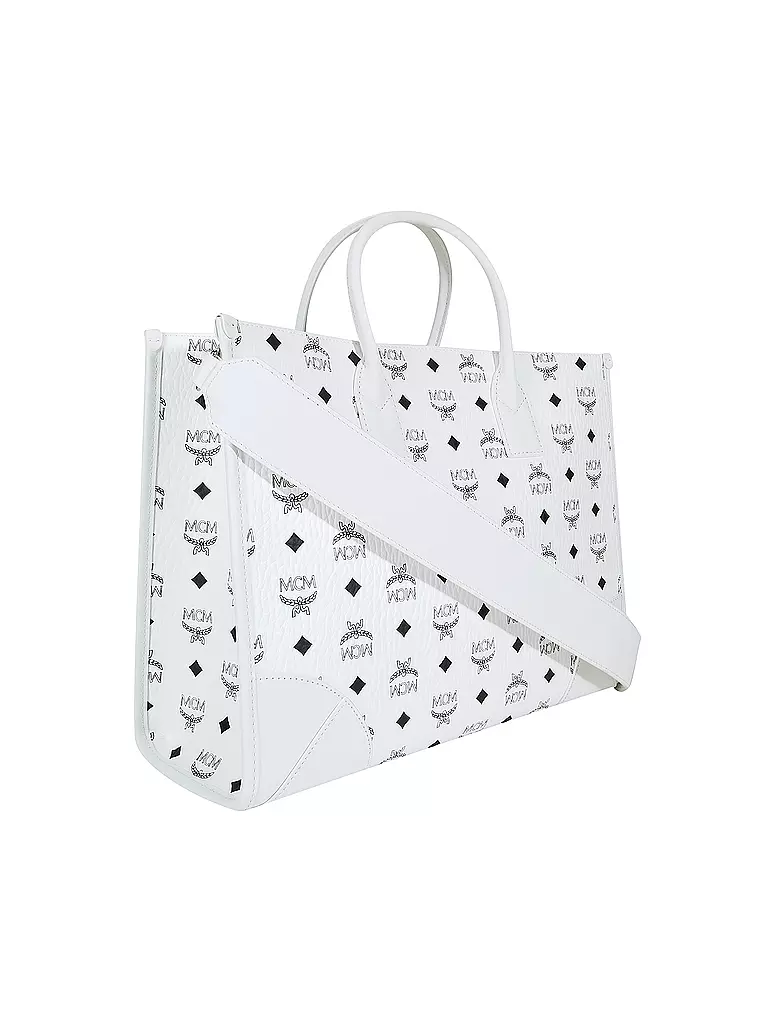 MCM | Tasche - Tote Bag MÜNCHEN L | weiss