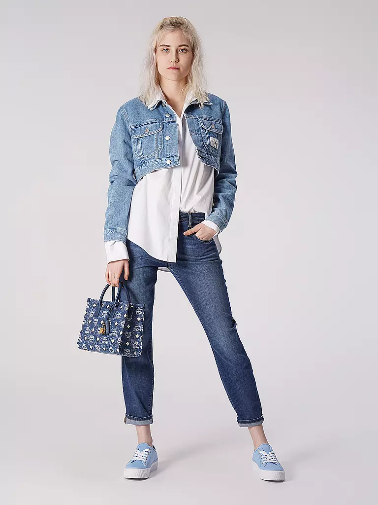 MCM | Tasche - Tote Bag MÜNCHEN Small | blau