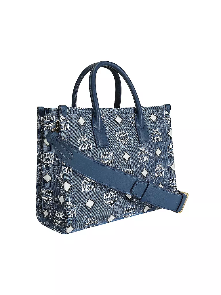 MCM | Tasche - Tote Bag MÜNCHEN Small | blau