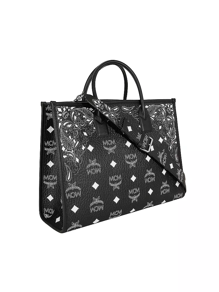 MCM | Tasche - Tote Bag MÜNCHEN TOTE Large  | schwarz
