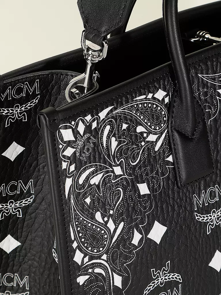 MCM | Tasche - Tote Bag MÜNCHEN TOTE Large  | schwarz