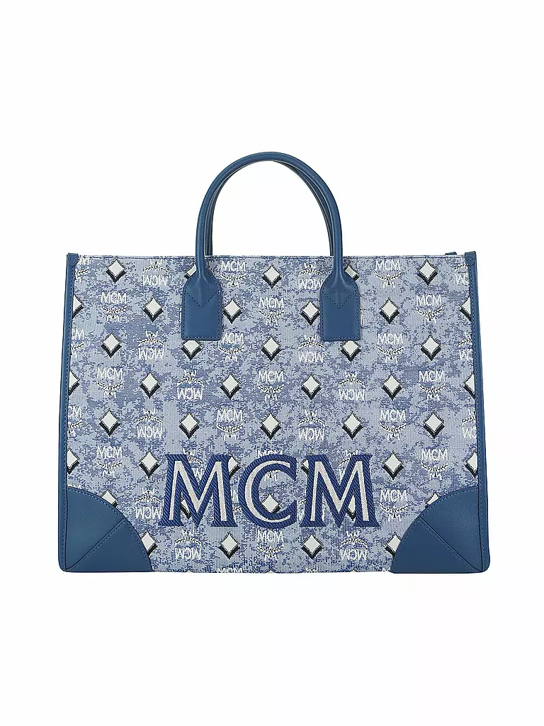 MCM | Tasche - Tote Bag MÜNCHEN XL | blau