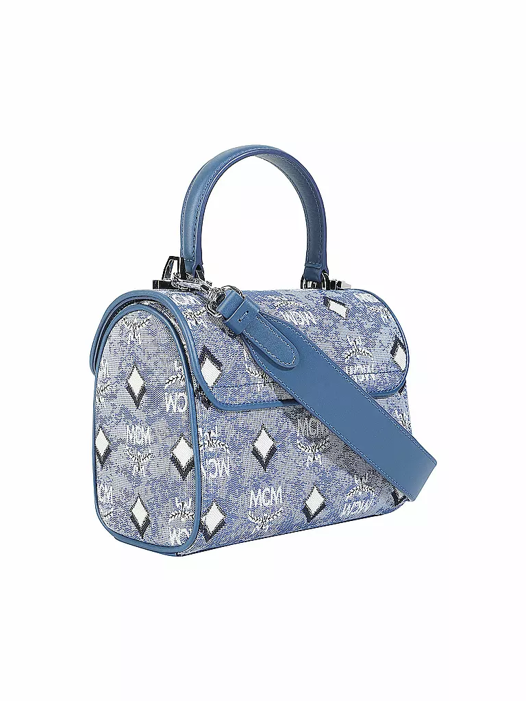 MCM | Tasche - Umhängetasche Vintage Jacquard | blau