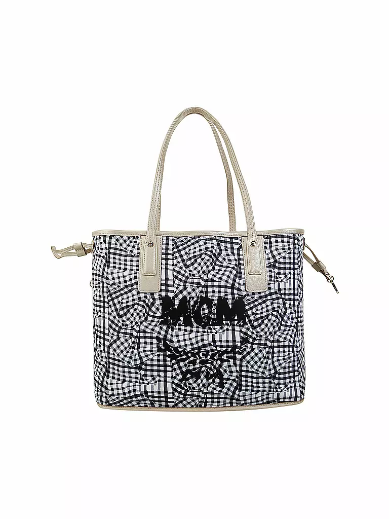 MCM | Tasche - Wende-Shopper "Project Visetos" M | gold