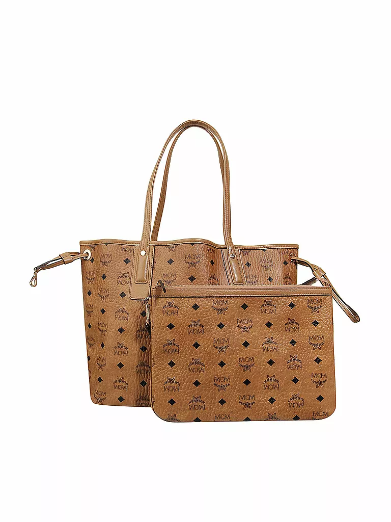 MCM | Tasche - Wende-Shopper "Project Visetos" M | braun