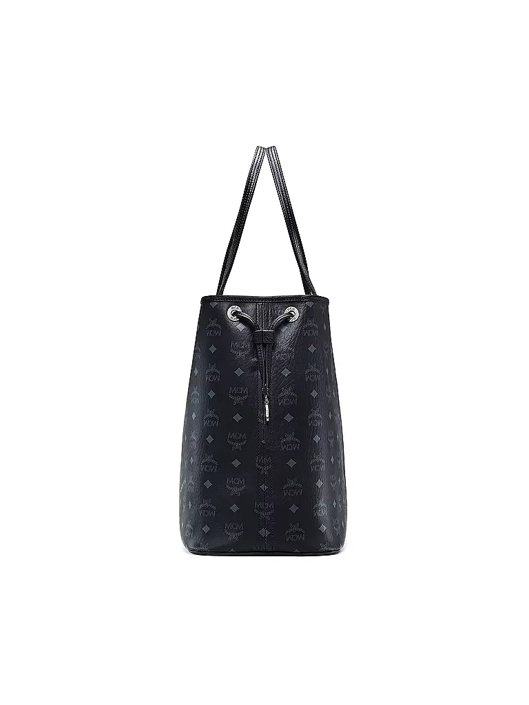 MCM | Wende Shopper " Visetos " | schwarz