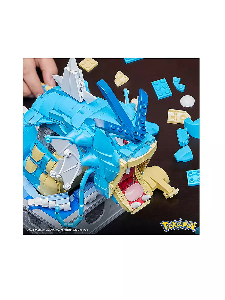 MEGA CONSTRUX | MEGA Pokemon Motion Garados bewegliches Bauset | keine Farbe