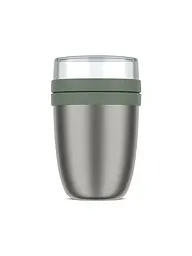 MEPAL | Thermo-Lunchpot Ellipse 0,5/0,2l Edelstahl Vivid mauve | Grün