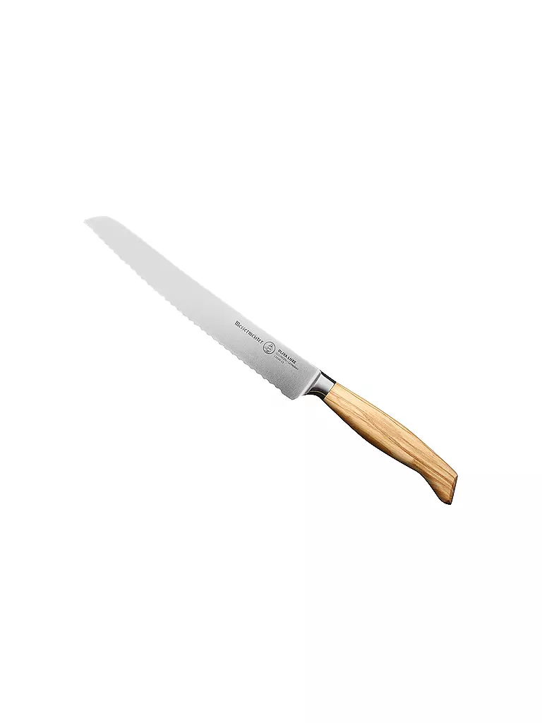 MESSERMEISTER | Brotmesser OLIVA LUXE 22,9cm Olivenholz | braun