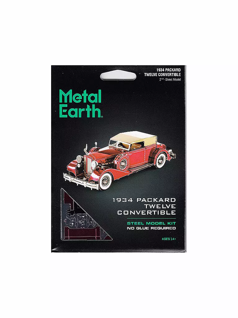 METAL EARTH | 3D Metallbausatz - Packard Twelve Convertible | keine Farbe