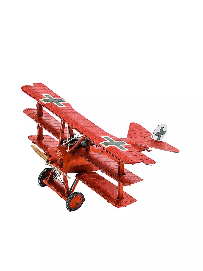 METAL EARTH | 3D Metallbausatz - Tri-Wing Fokker "Roter Baron" MMS210 | keine Farbe