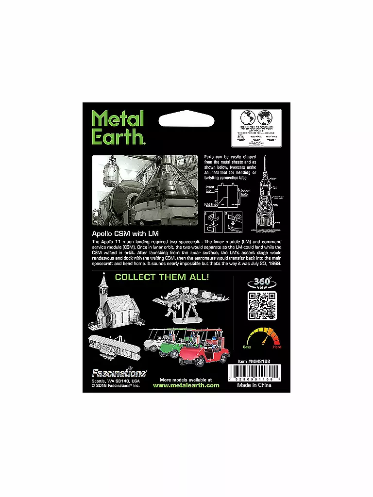 METAL EARTH | 3D Modellbausatz aus Metall "Star Wars"  | keine Farbe